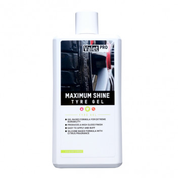 ValetPRO Maximum Shine Tyre Gel 500ml