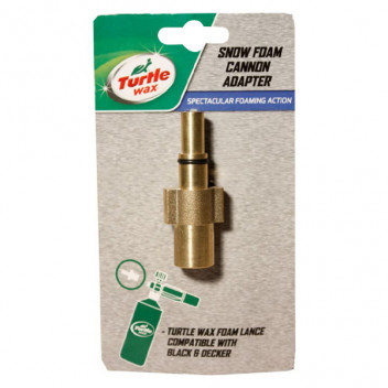 Tutle Wax Karcher adaptor on card
