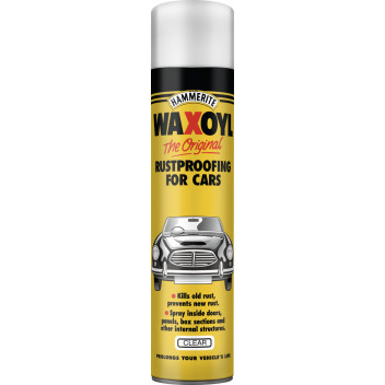 Hammerite Waxoyl Clear - 400ml Aerosol