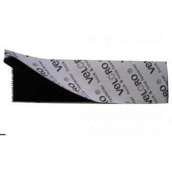 Pearl S/A Black Velcro Strip - 20x90mm