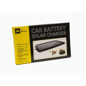 AA Car & Caravan Battery Solar Charger