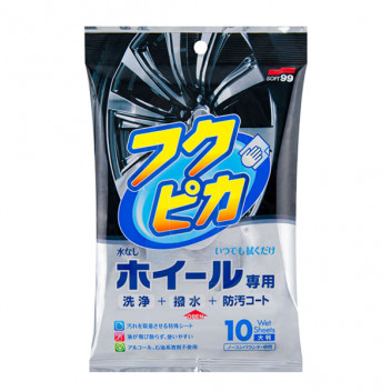 Soft99 Wheel Cleaning Wipes 10pk