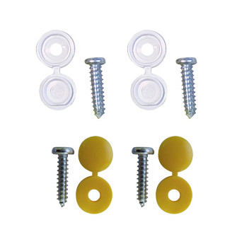 Pearl Number Plate Fixings - 2W & 2Y