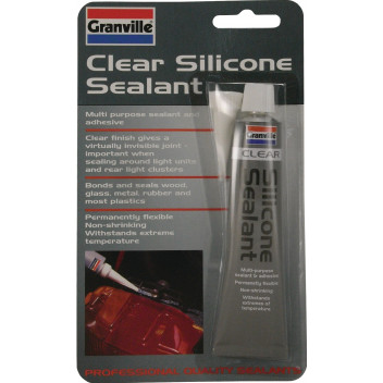 Granville Black Silicone Sealant - 40g
