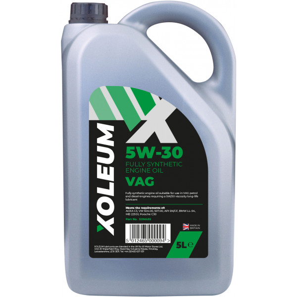 Xoleum 5w-30 VAG 504/507 5ltr image