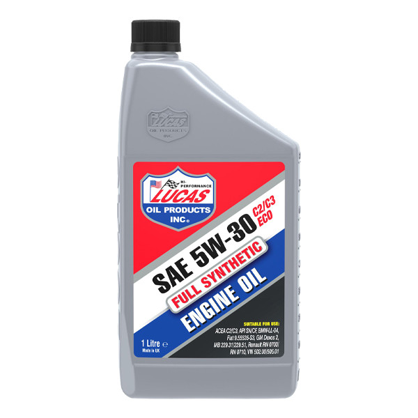Lucas Oil Synthetic 5W-30 C2/C3 ECO Engine Oil/12x1/Litre image