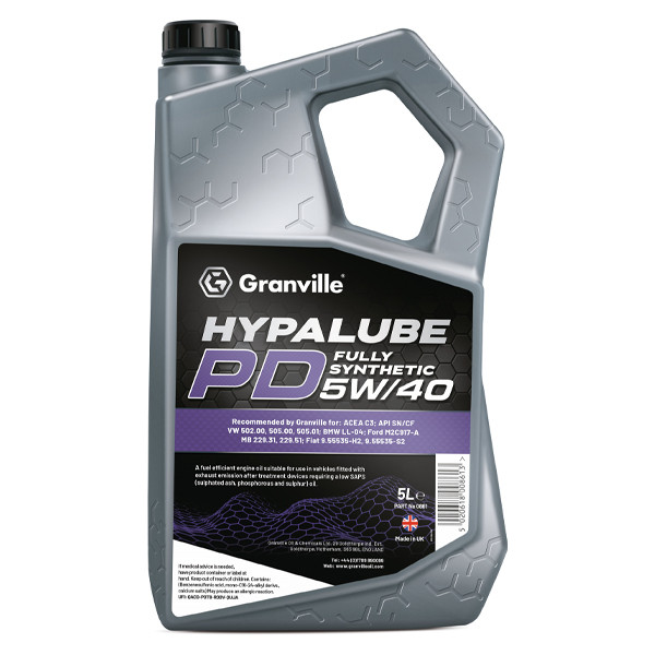 Hypalube 5W/40 FULLY PD 5 litre image