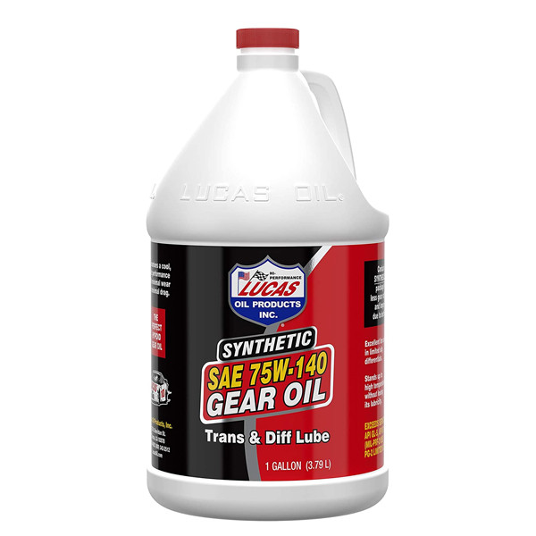Lucas SAE 75w-140 Trans & Diff Lube 3.79ltr image