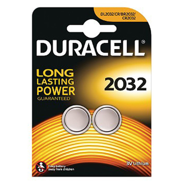 Duracell CR2032 Lithium Battery 2pk image