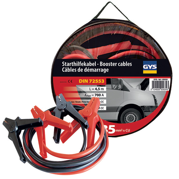 GYS Jump leads/booster cables 700Amp Insulated clamps image