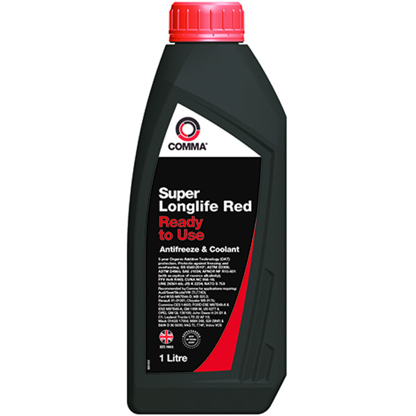 Comma Super Ll Red Cool Rtu 1Ltr image