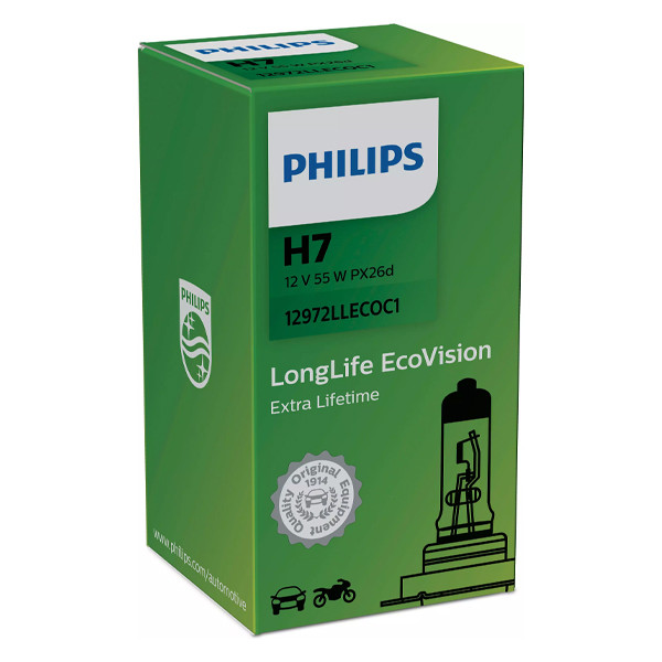 Philips H7 LongLife EcoVision Carton Box image