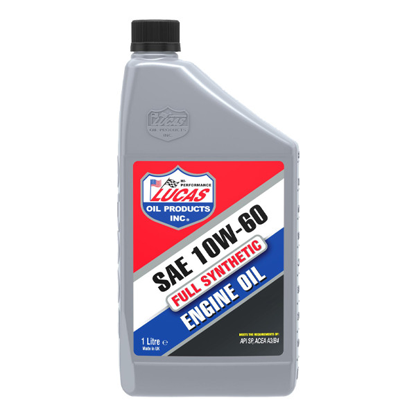 Lucas Oil Synthetic 10W-60 Engine Oil /12x1/Litre image