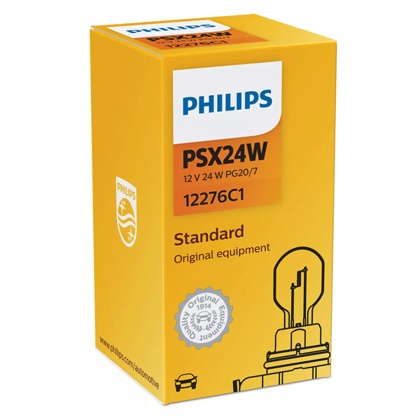 Philips HiPerVision 12V 24w  PSX24W Single Box image