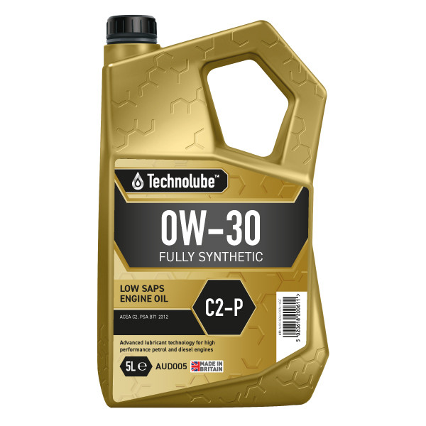 Technolube Fully Synthetic 0W-30 C2 PSA 5L image