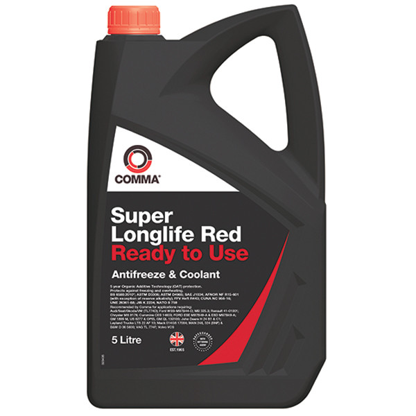 Comma Super Ll Red Cool Rtu 5Ltr image