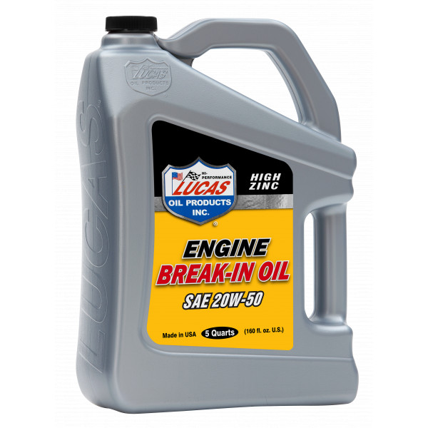 Lucas 20W-50 Break-In Oil 4.73L image
