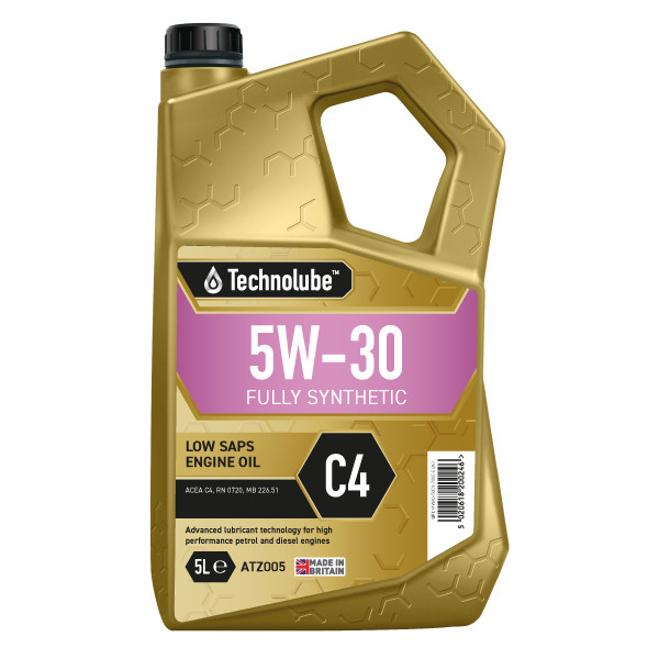 Technolube Fully Synthetic 5W-30 C4 Engine Oil - 5L image