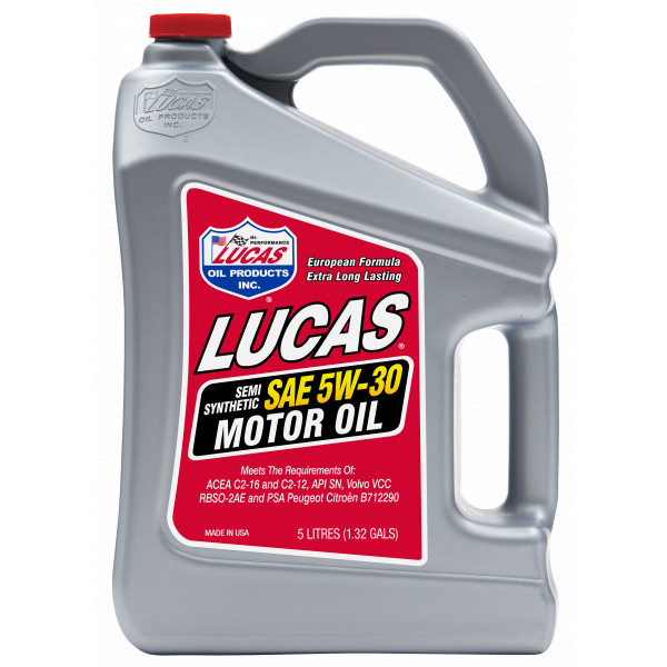 Lucas 5w-30 Semi Synthetic Engine Oil 5L image
