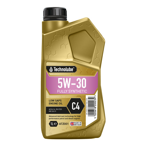 Technolube Fully Synthetic 5W-30 C4 Engine Oil - 1L image
