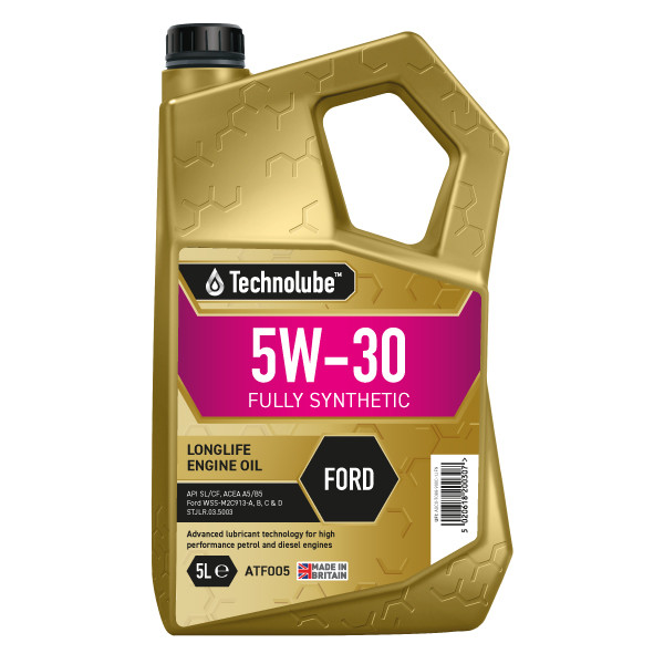 Technolube Fully Synthetic 5W-30 Ford Engine Oil - 5L image
