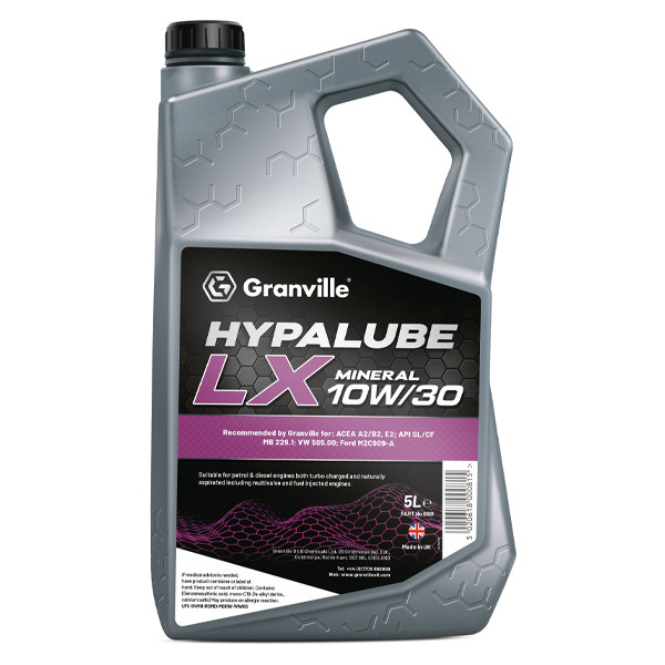 Hypalube 10W/30 Mineral Oil 5 litre image