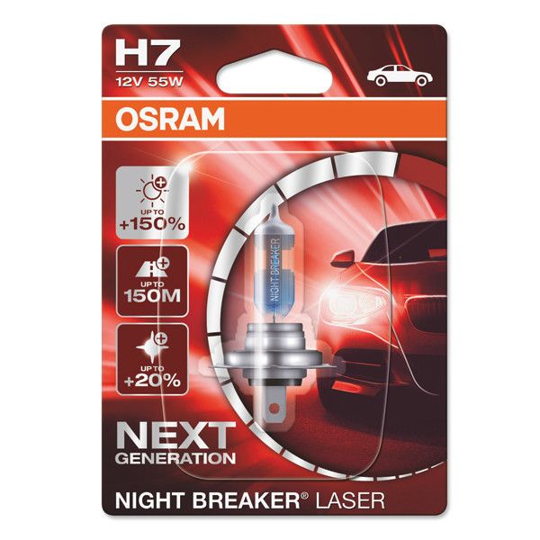 OSRAM H7 Night Breaker Laser +150 Single image