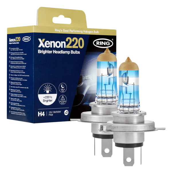Ring XENON220 H4 12V 60/55W P43t Performance Halogen image
