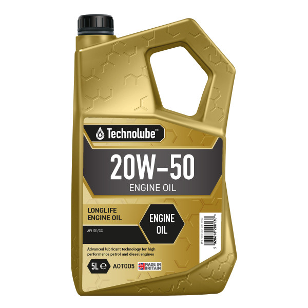 Technolube 20W-50 Engine Oil - 5L image