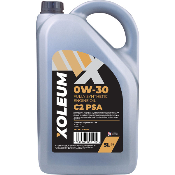 Xoleum 0W-30 C2 PSA 5ltr image