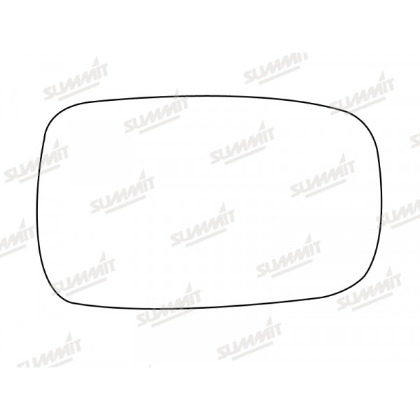 Summit SRG-233 Renault Laguna/Megane Mirror Glass - RH image