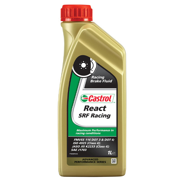 Castrol React SRF Racing FMVSS 116 DOT 4 1ltr image