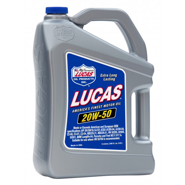 Lucas SAE 20w-50 Motor Oil 5L image