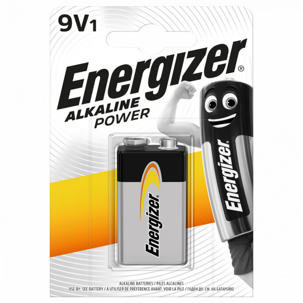 Energizer� Alkaline Power  9v Single image