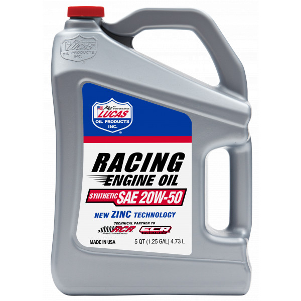 Lucas Synthetic SAE 20W-50 Racing Motor Oil 4.73L image