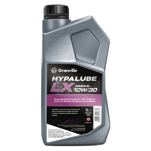Hypalube 10W/30 Mineral Oil 1 litre image