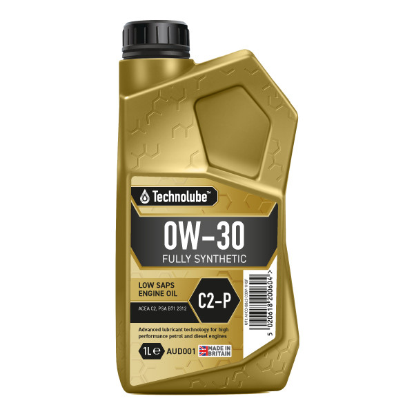 Technolube Fully Synthetic 0W-30 C2 PSA 1L image