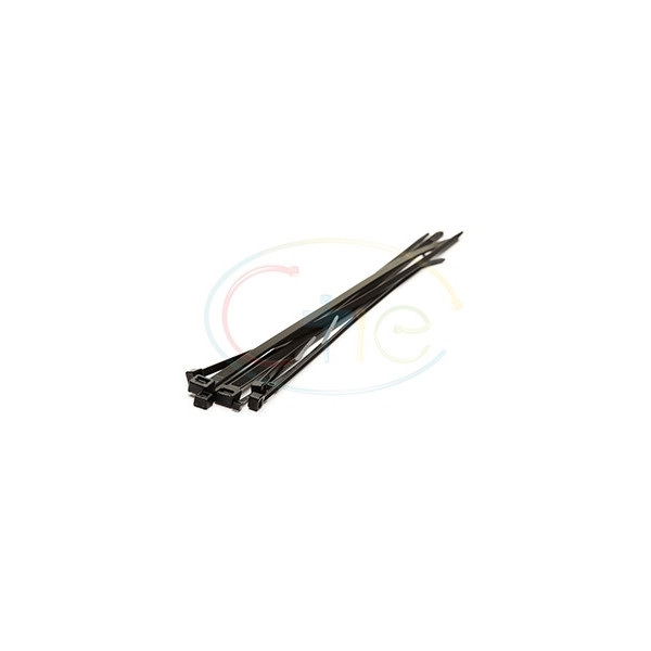 CTie Black Cable Ties 200mm x 3.6mm - 100pk image