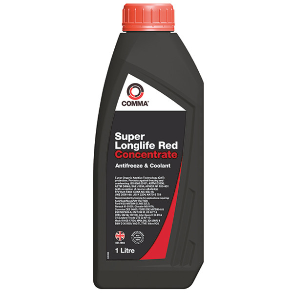 Comma Super Ll Red A/F Conc 1Ltr image