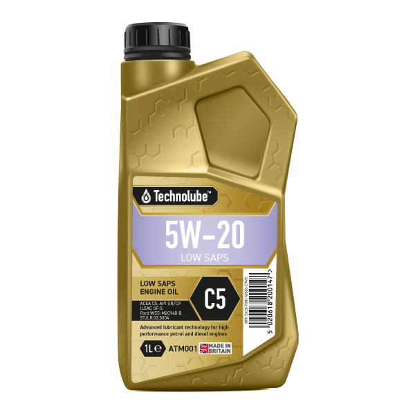 Technolube Fully Synthetic 5W-20 Engine Oil - 1L image