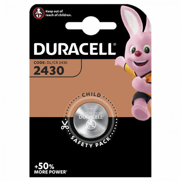 Duracell CR2430 Lithium Battery image